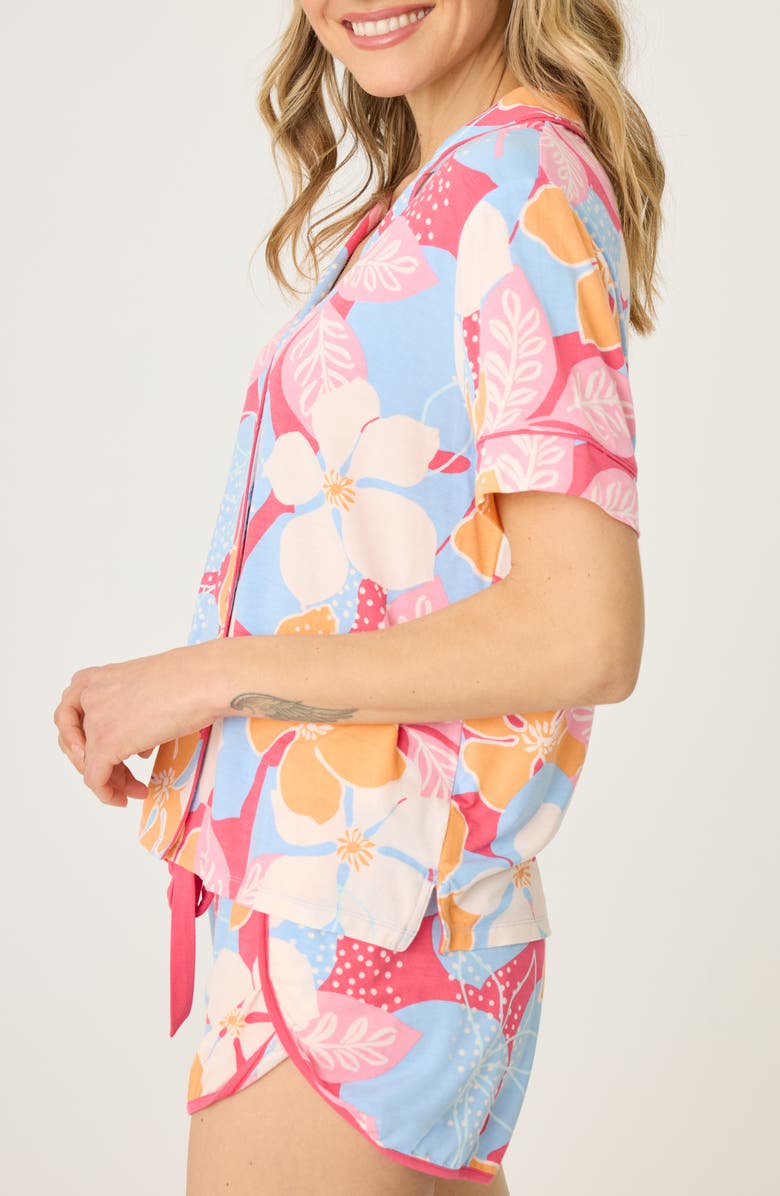 PJ Salvage Tropical Dreams Pajama Shirt, Alternate, color, 