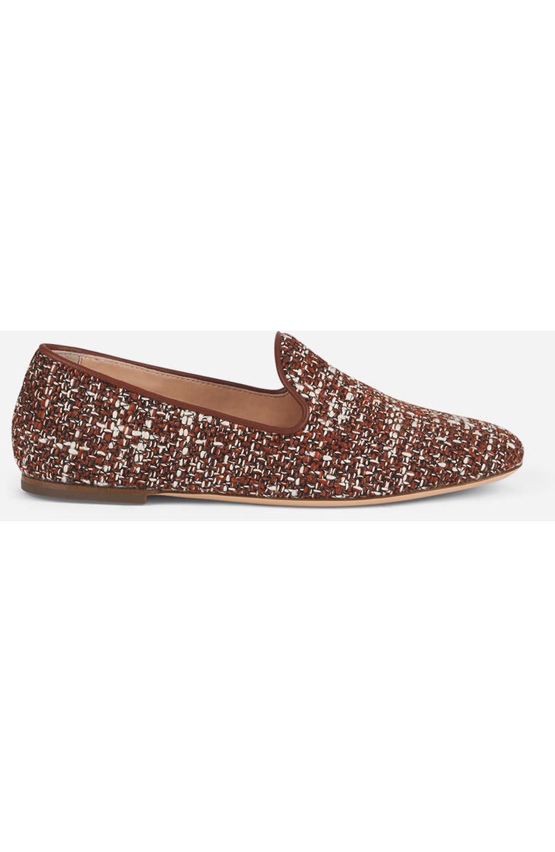 AGL Melange Loafer, Main, color, Tweed Brown
