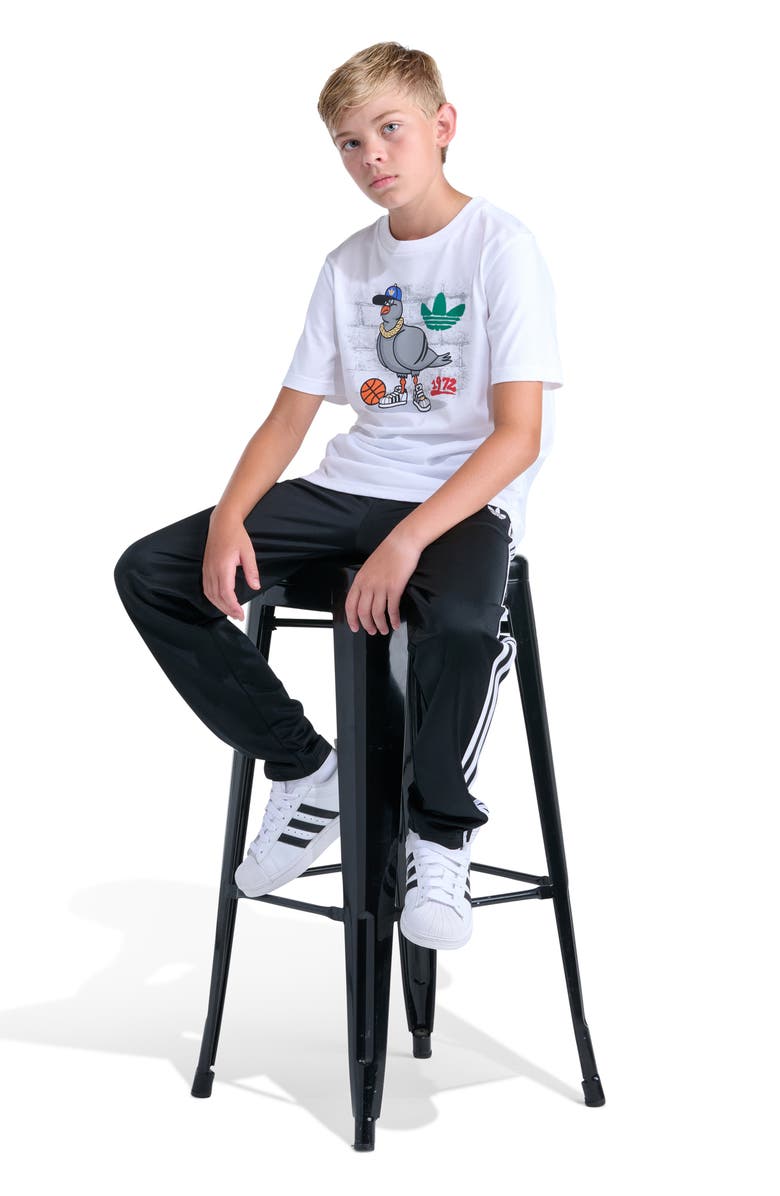 adidas Originals Kids' Sport Graphic T-Shirt, Alternate, color, White Multi