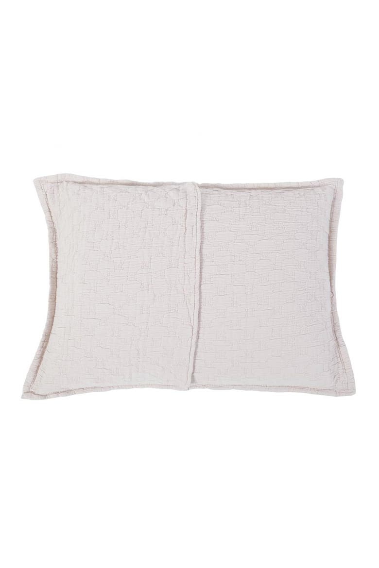 Ojai Euro Cotton Sham, Alternate, color, BLUSH