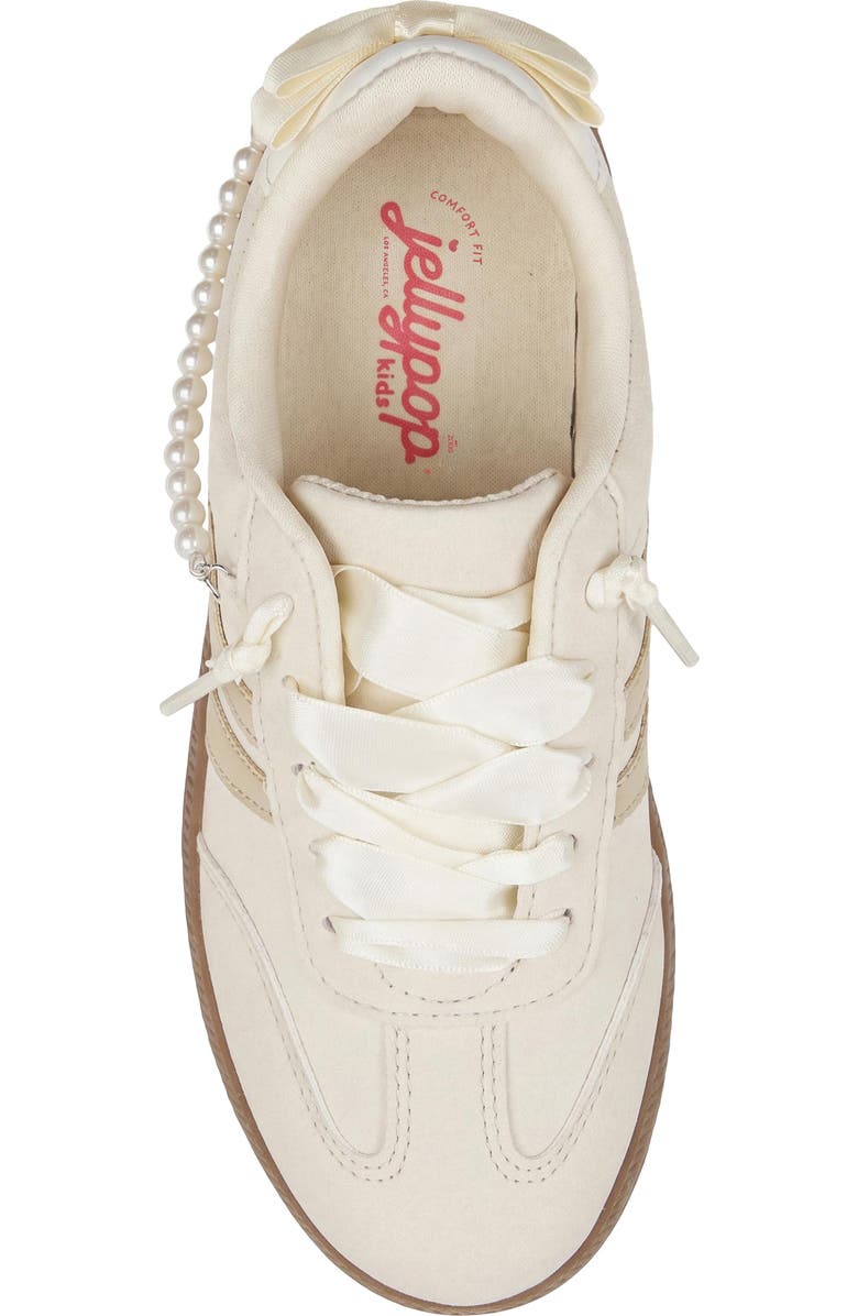 JELLYPOP Kids' Brietta Sneaker, Alternate, color, Cream