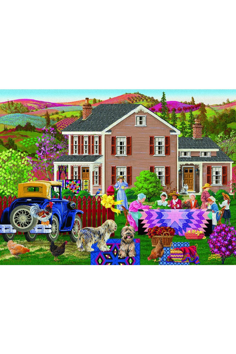 Quilting Bees 300 piece Jigsaw Puzzle for Adults, Alternate, color, Multicolor