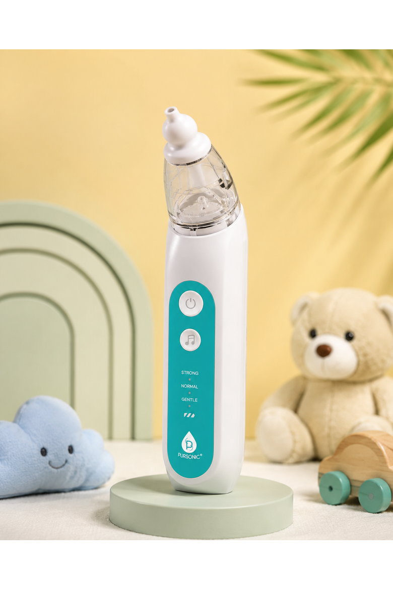 Baby Nasal Aspirator, Alternate, color, White