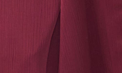 1.state Textured Mini Dress In Currant Red