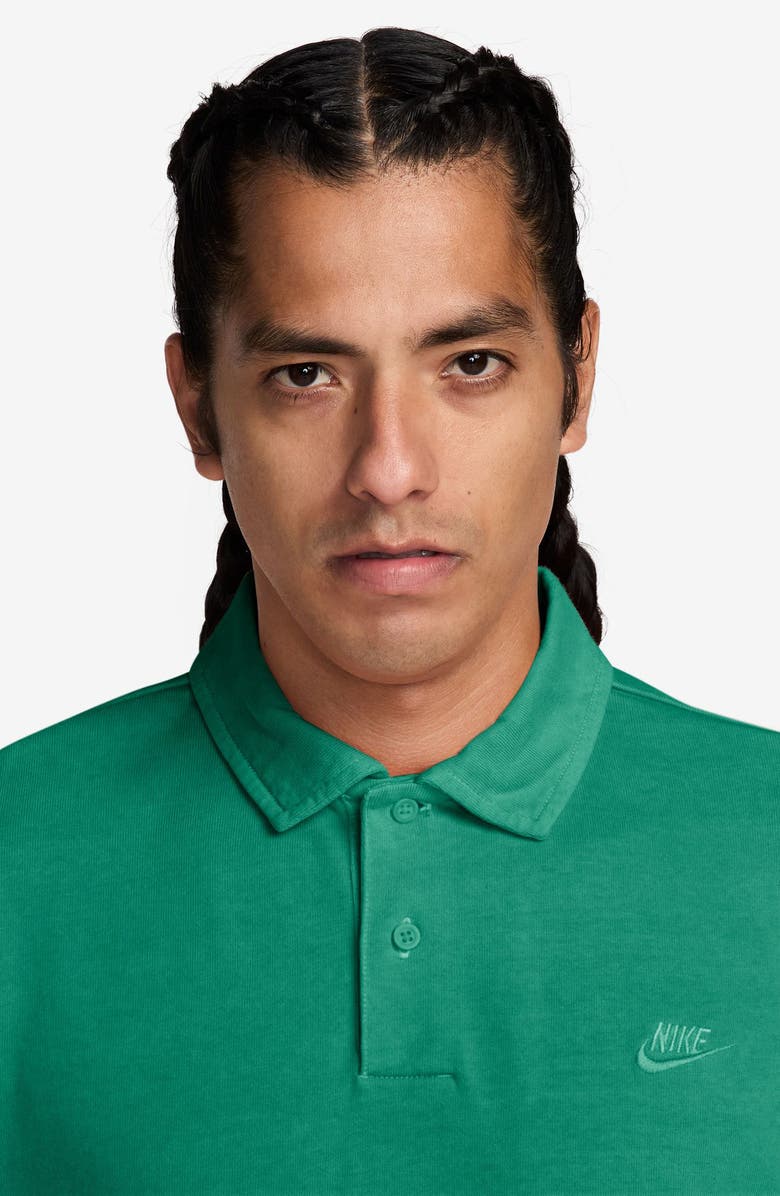 Nike Cotton Jersey Polo, Alternate, color, Malachite
