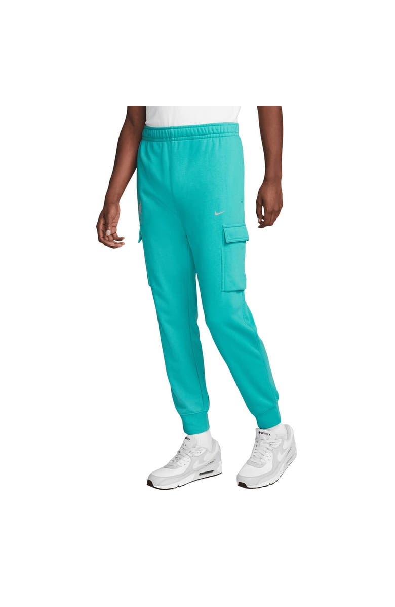 Nike Men's Nike Aqua Liverpool Club Cargo Jogger Pants, Main, color, Aqua