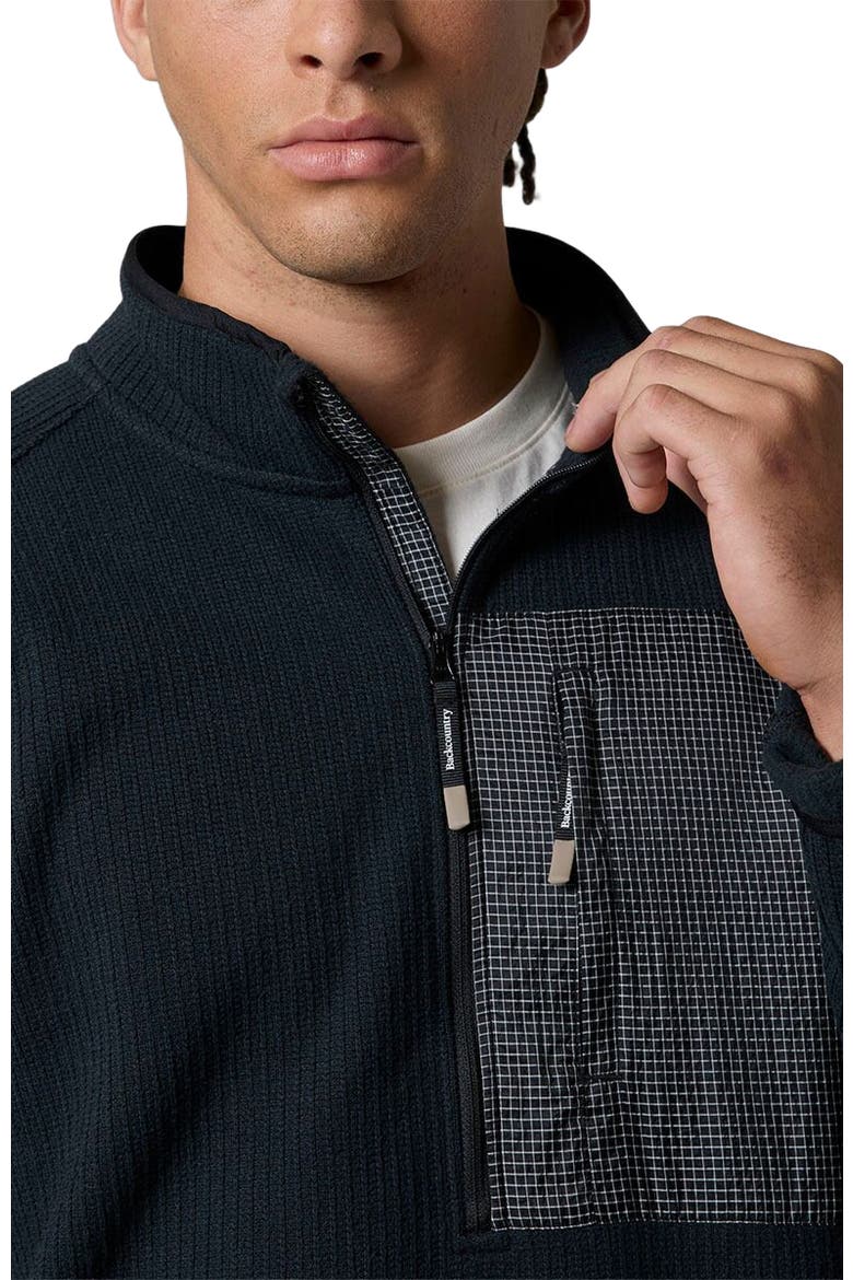 Wander Sweater Fleece 1/2-Zip - Men's, Alternate, color, Black