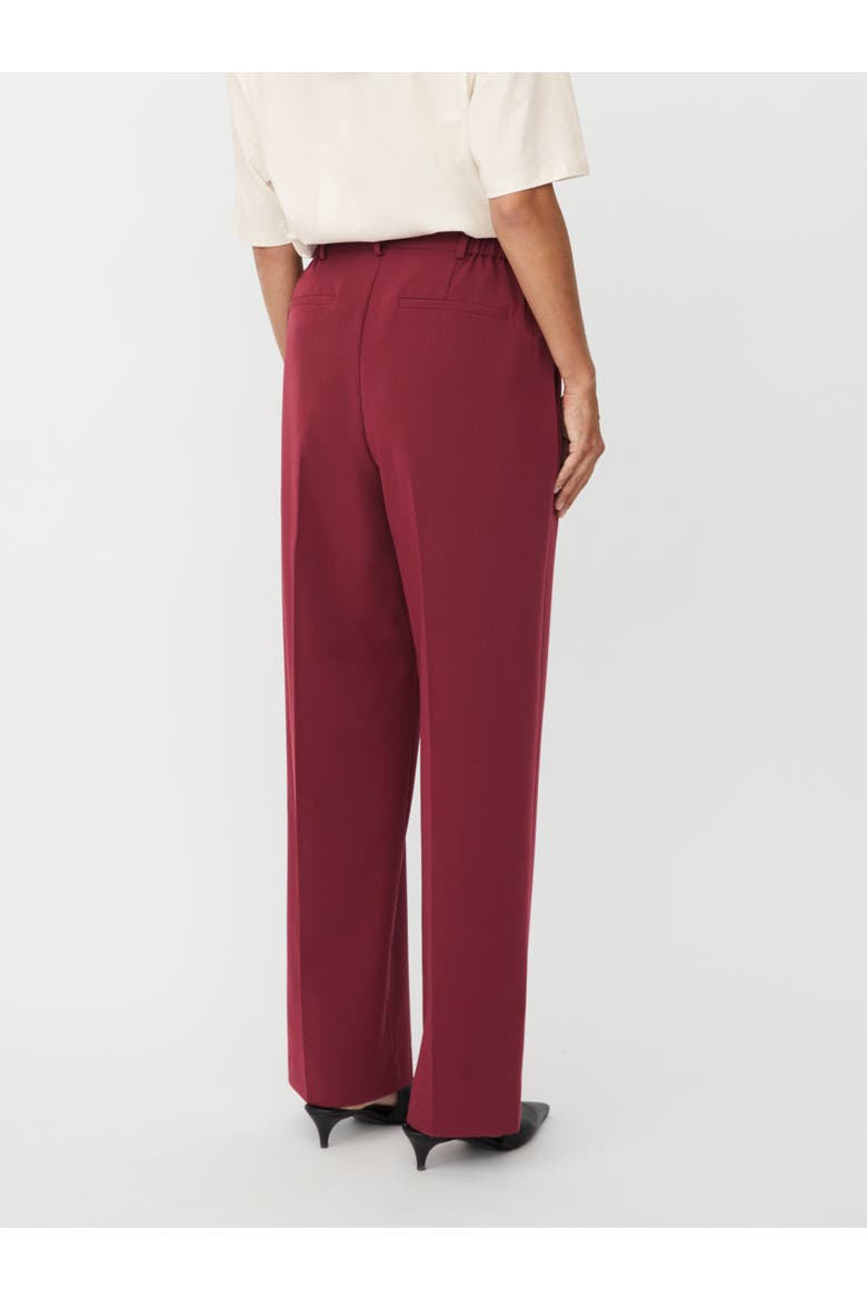 Mapryscian High Waisted Wide Leg Pants, Alternate, color, Tawny Port