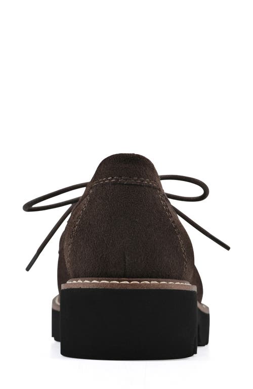 White Mountain Footwear Gino Lug Sole Loafer In Brown