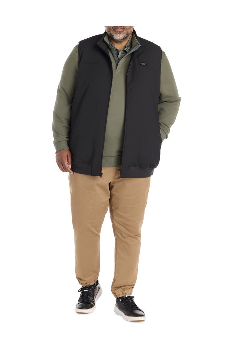 TravisMathew Fit By DXL Big & Tall Cloud 1/4-Zip Pullover, Alternate, color, Dark Olive