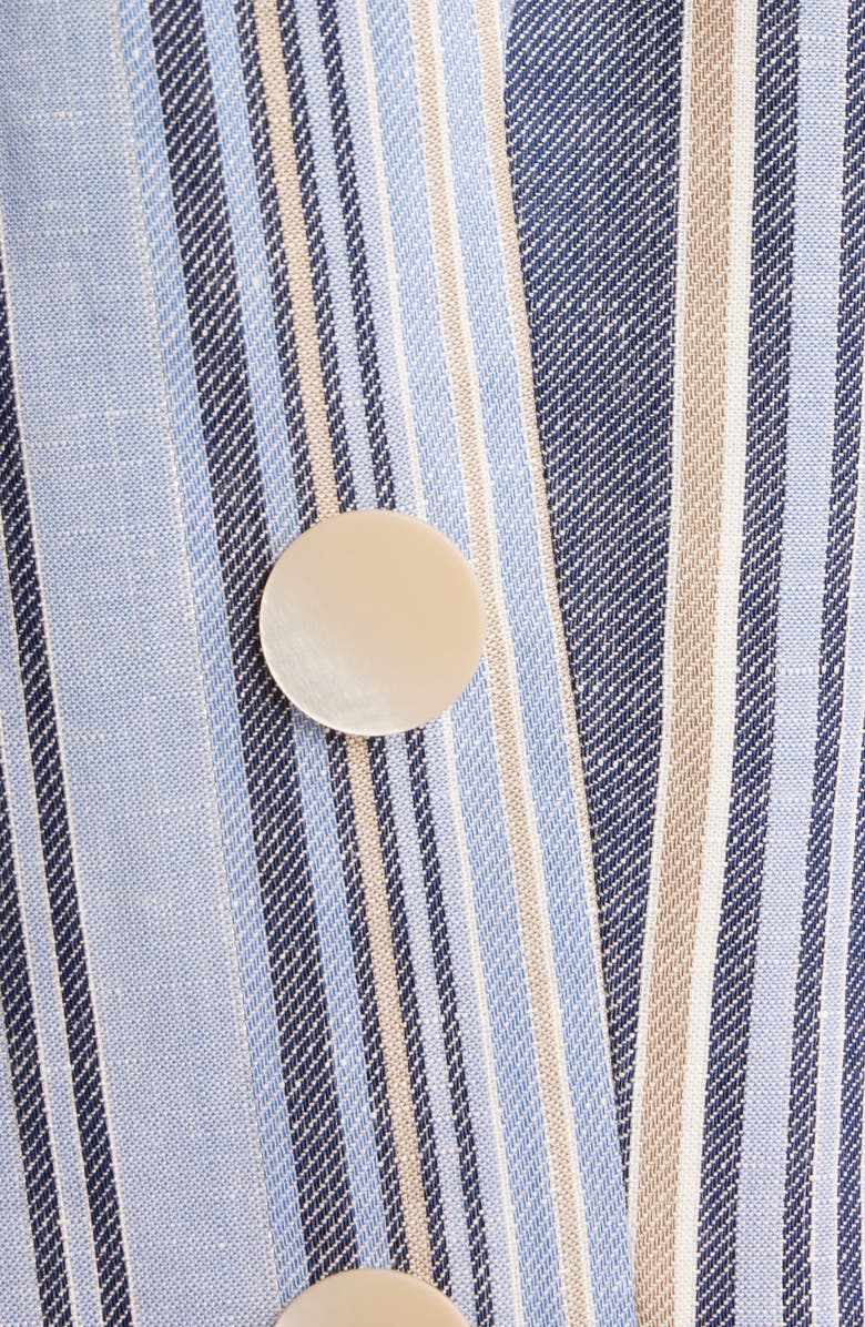 Anne Klein Stripe Blazer, Alternate, color, 