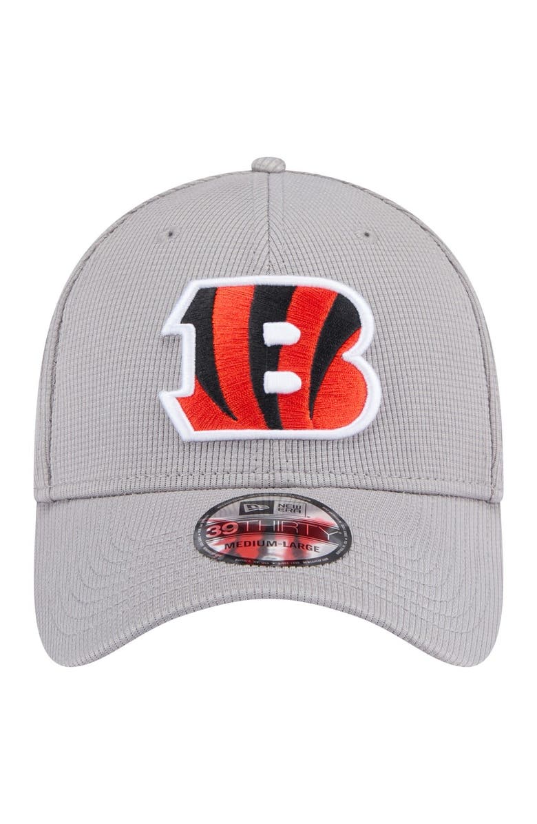 New Era Men's New Era Gray Cincinnati Bengals Active 39THIRTY Flex Hat, Alternate, color, 