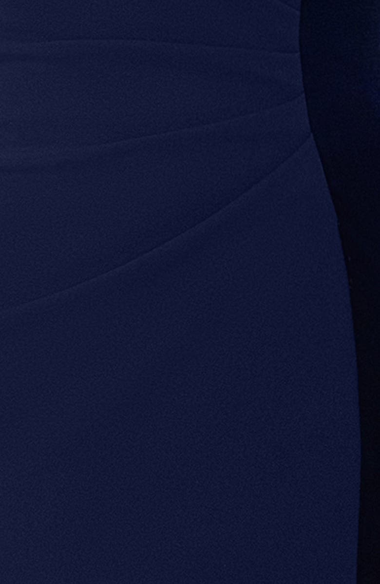 Betsy & Adam Rosette Velvet Stripe Sheath Dress, Alternate, color,