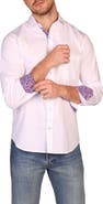 TailorByrd Classic Fit Stretch Cotton Button-Down Shirt