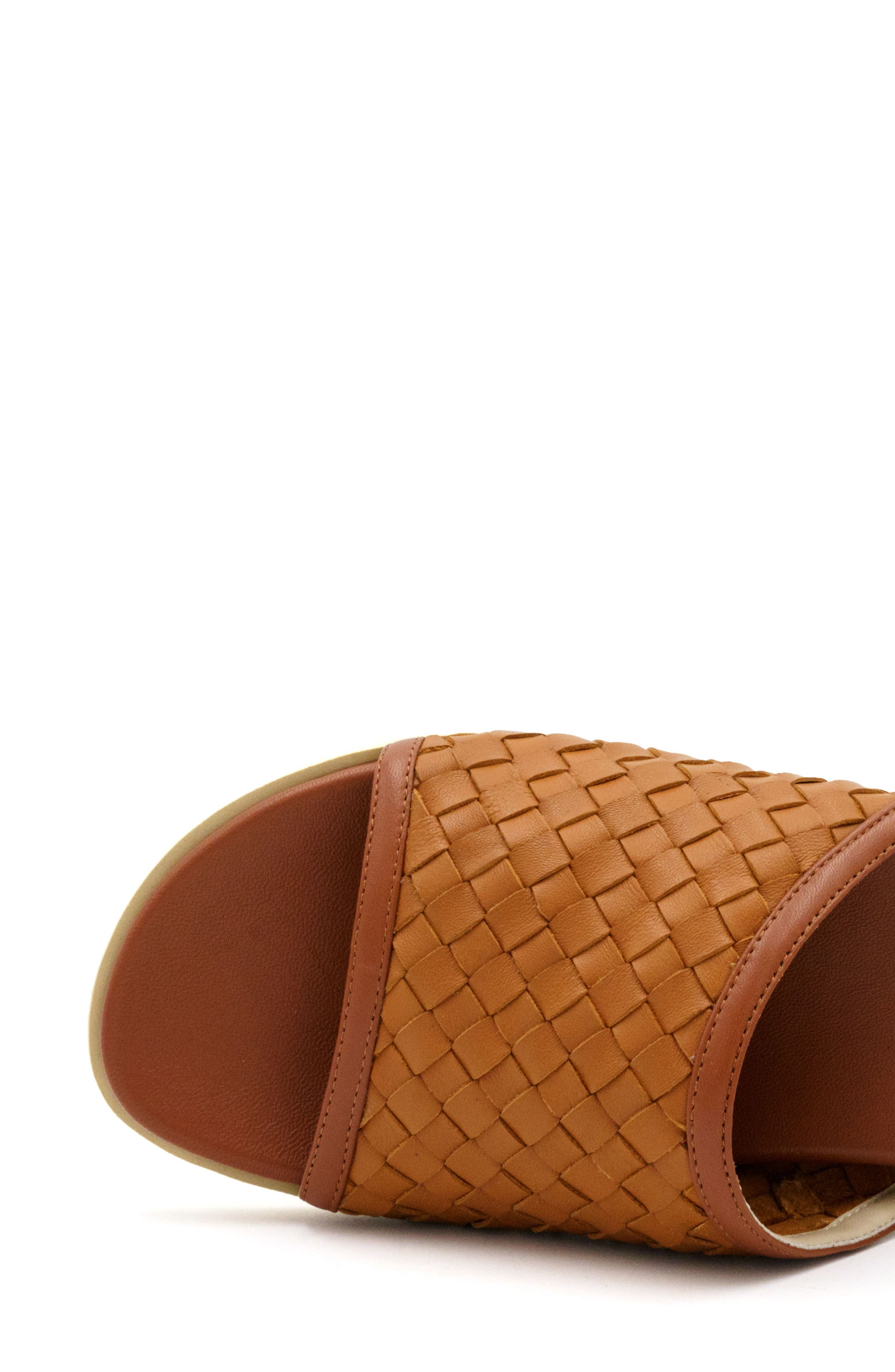 Barca Slide Sandal, Alternate, color, CUOIO STUOIA DAMA