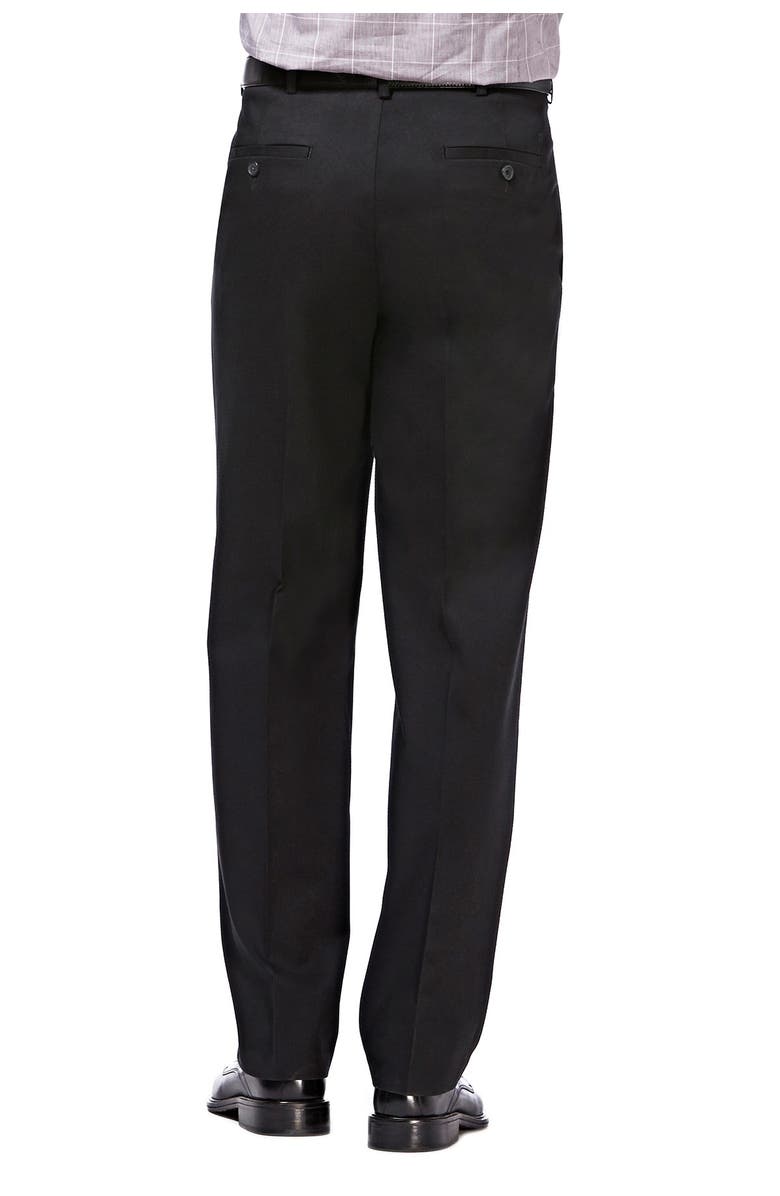 HAGGAR Premium No Iron Khaki Classic Fit Pant, Alternate, color, Black