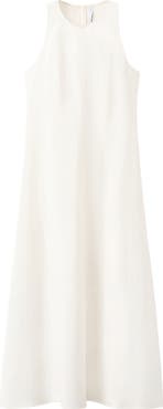 MANGO A-Line Dress with Stitching Detail