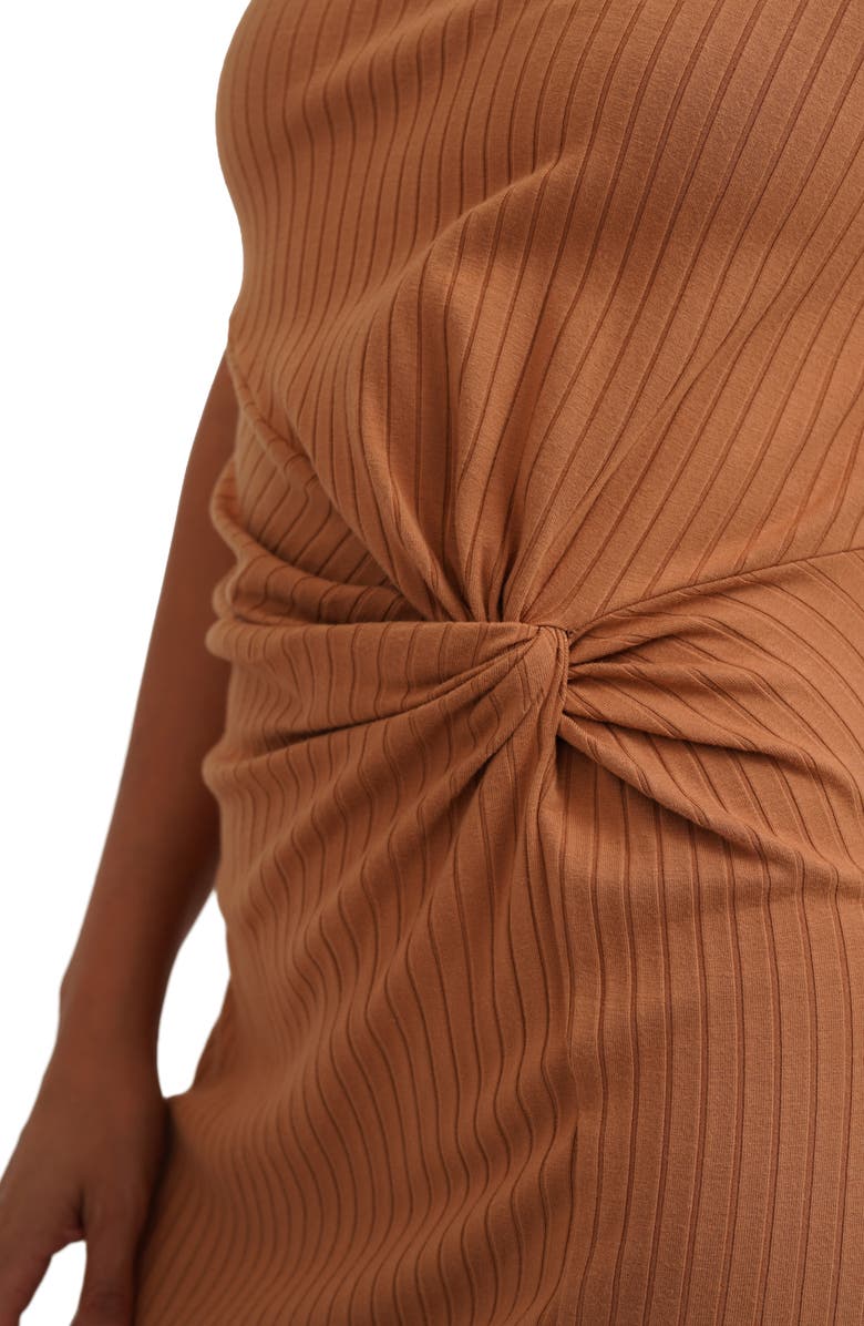 CYRUS Short Sleeve Rib Knit Dress, Alternate, color, 