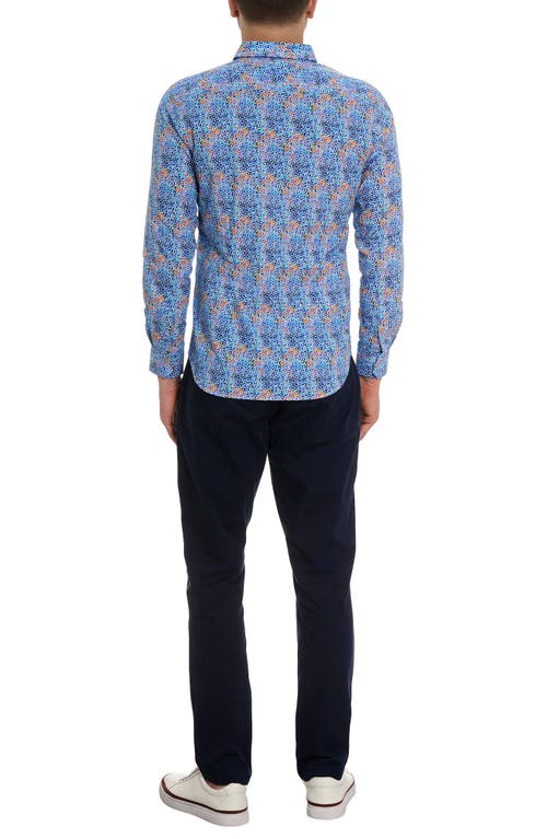 Robert Graham Venlow Long Sleeve Button Down Shirt In Blue Multi