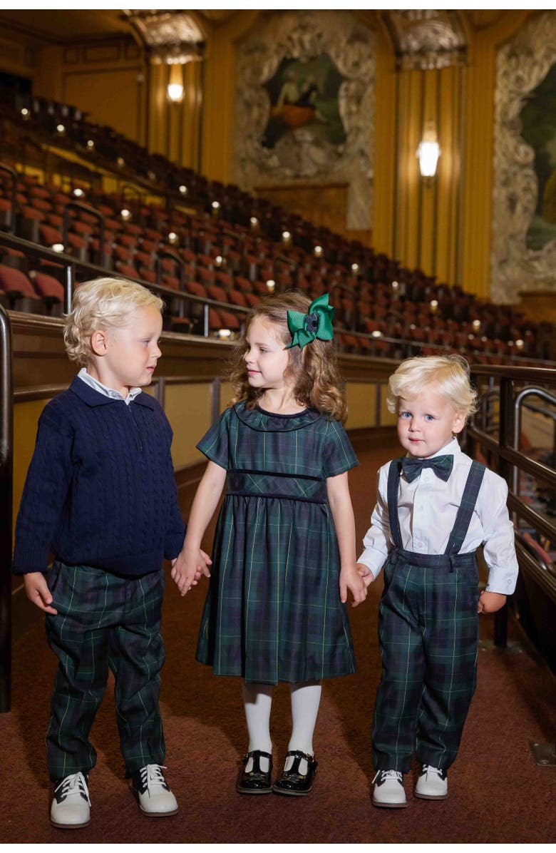 Florence Eiseman Polo Cable Sweater, Alternate, color, Navy