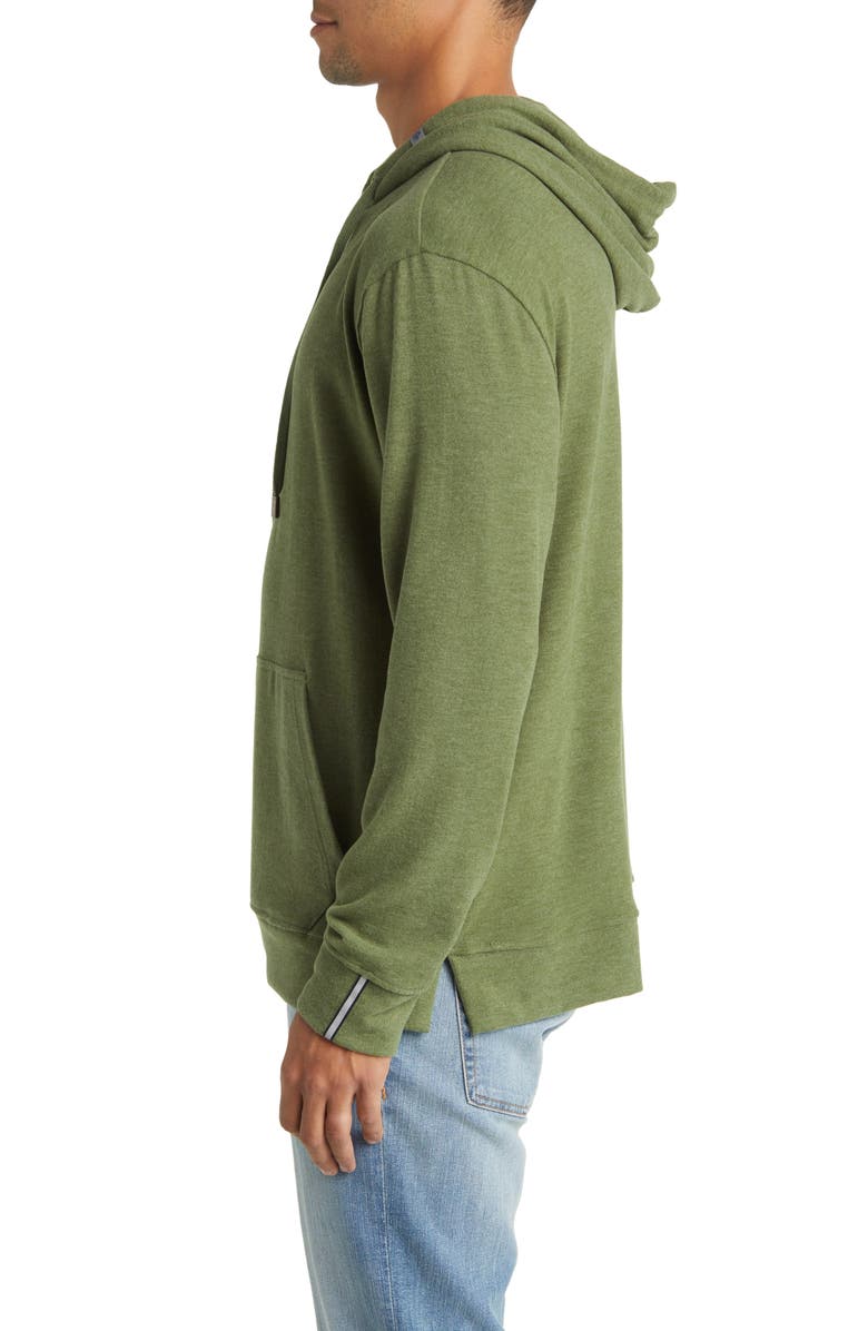 Stone Rose Performance Tech Fleece Hoodie, Alternate, color,