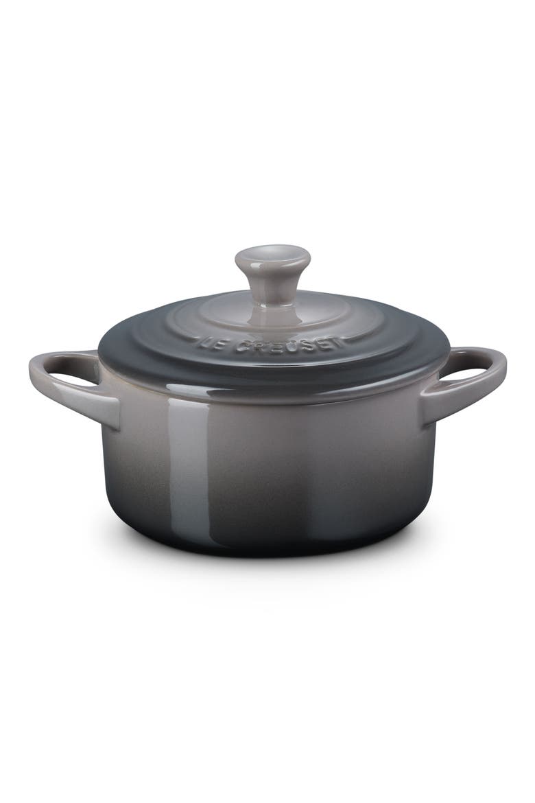 Mini Round Cocotte, Alternate, color, OYSTER