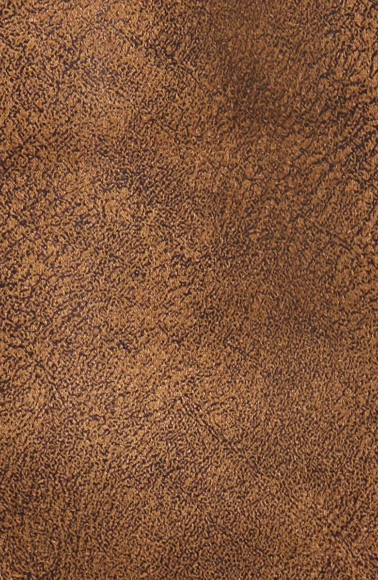 Lucky Brand Faux Shearling Moto Jacket, Alternate, color,