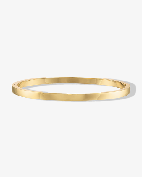 Polished Simple Bangle Bracelet