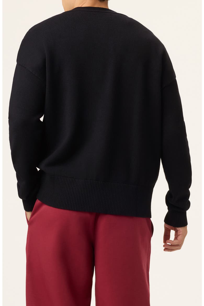 Baseline Cardigan, Alternate, color, BLACK