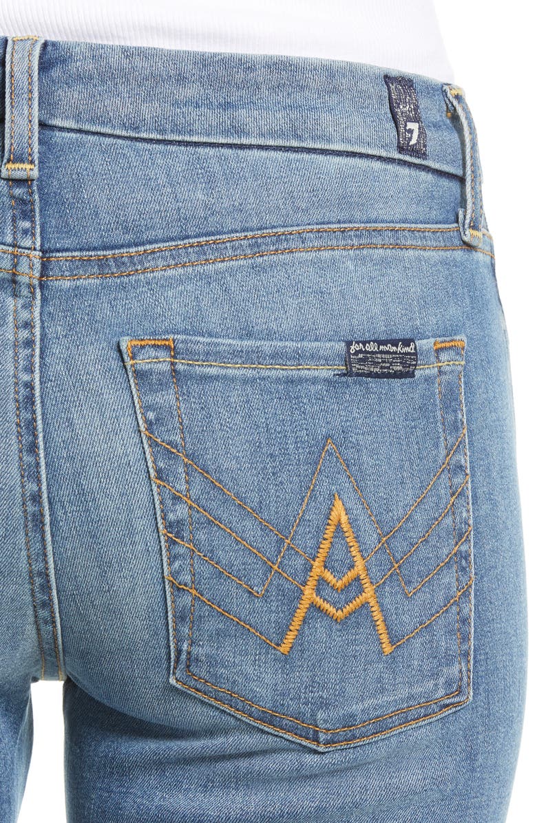7 For All Mankind <sup>®</sup> A-Pocket Flare Jeans, Alternate, color, 