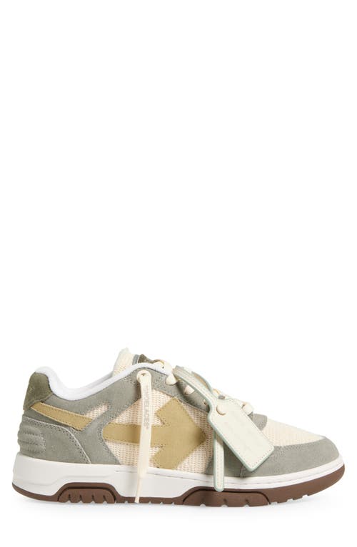 Off-white Out Of Office Sneakers Multicolor In Medium Grey - Cream