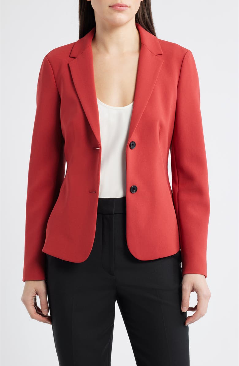 Theory Admira Blazer, Main, color, Claret