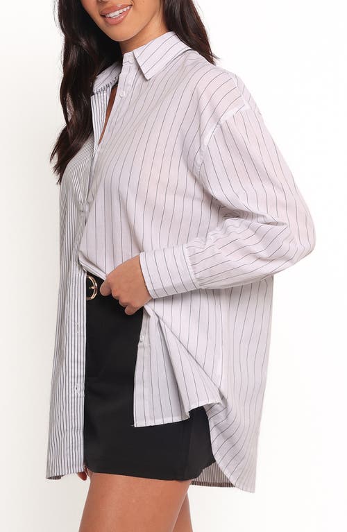 Petal And Pup Petal & Pup Sofia Cotton Shirt In Black