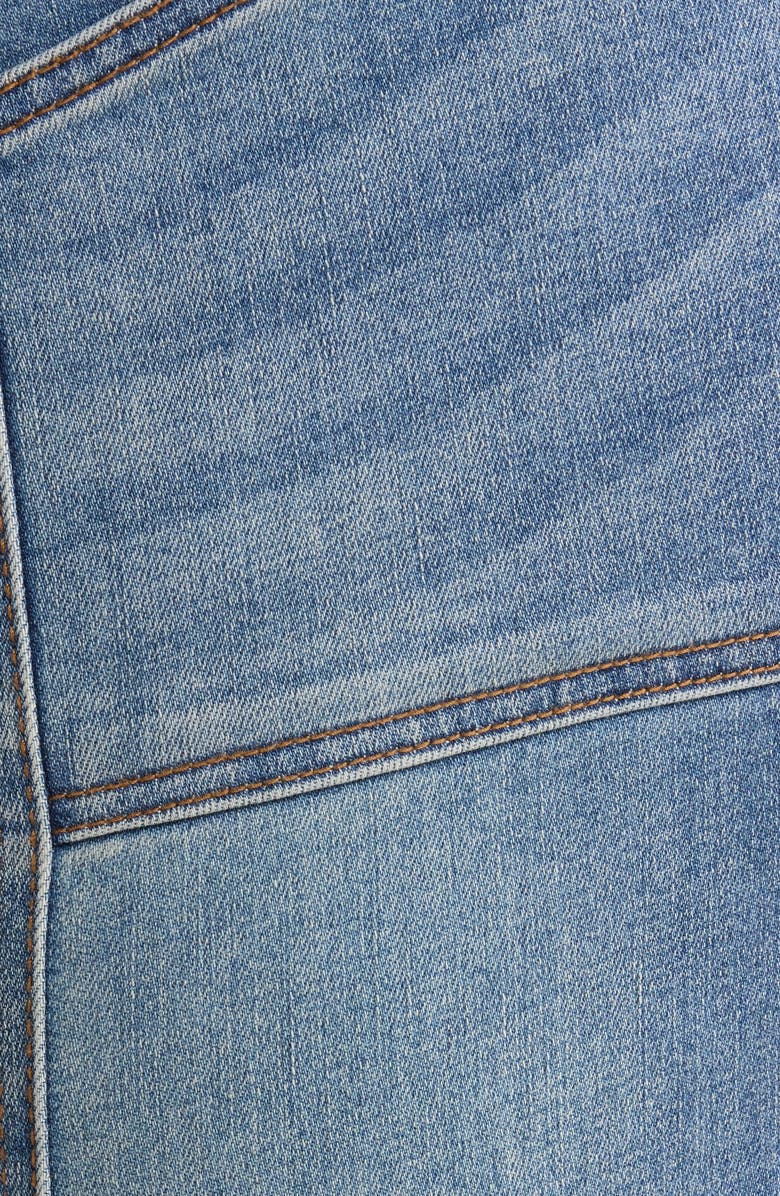 KUT from the Kloth Kelsey Seamed High Waist Ankle Flare Jeans, Alternate, color, Articulated