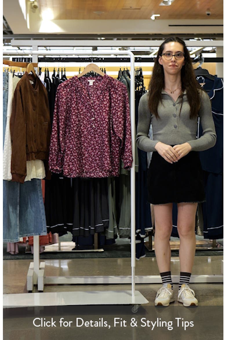 Gathered Popover Shirt video