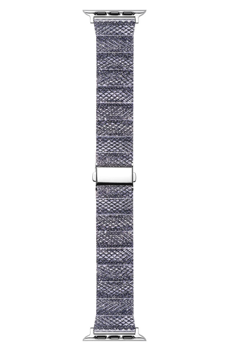 The Posh Tech Resin Link Apple Watch<sup>®</sup> Watchband, Main, color, Fishnet