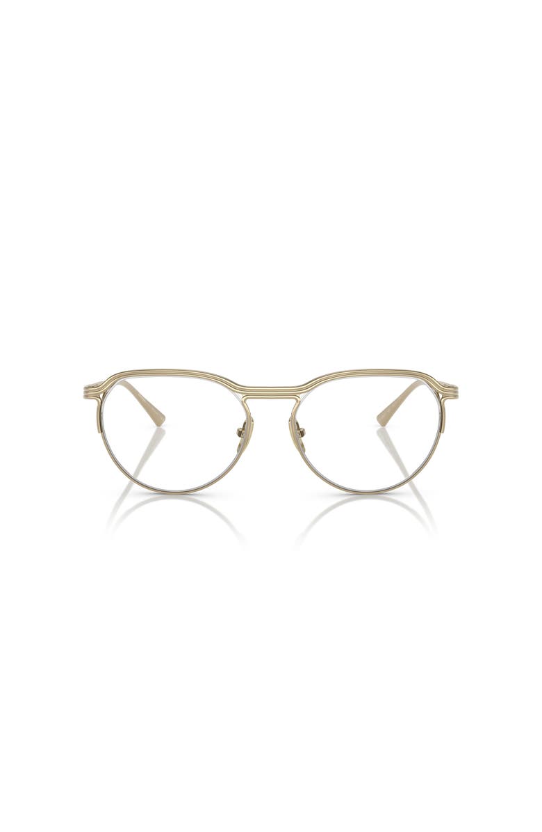 Ferrari 53mm Oval optical glasses, Alternate, color, Gold