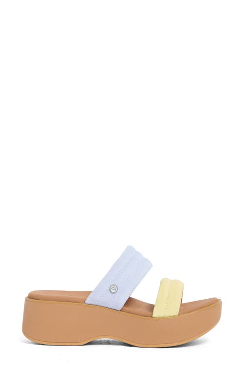 Reef Lofty Lux Hi Platform Slide Sandal In Multi