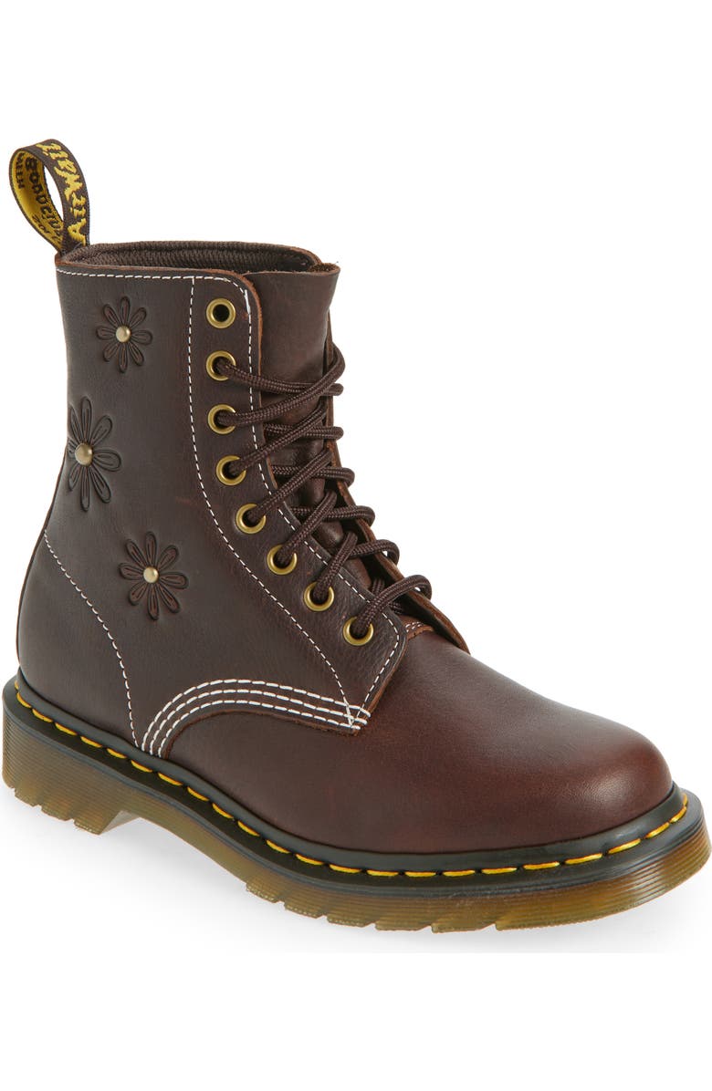 Dr. Martens 1460 Pascal Boot, Main, color, Dark Brown