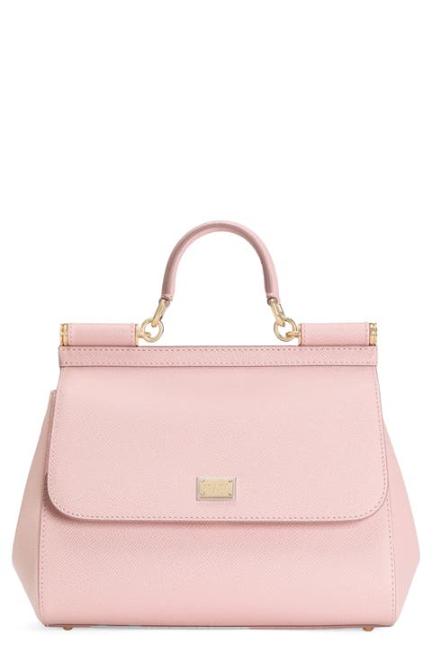 Sicily Leather Top Handle Bag