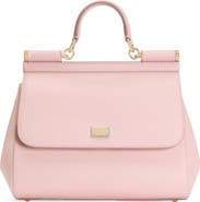Dolce&Gabbana Sicily Leather Top Handle Bag