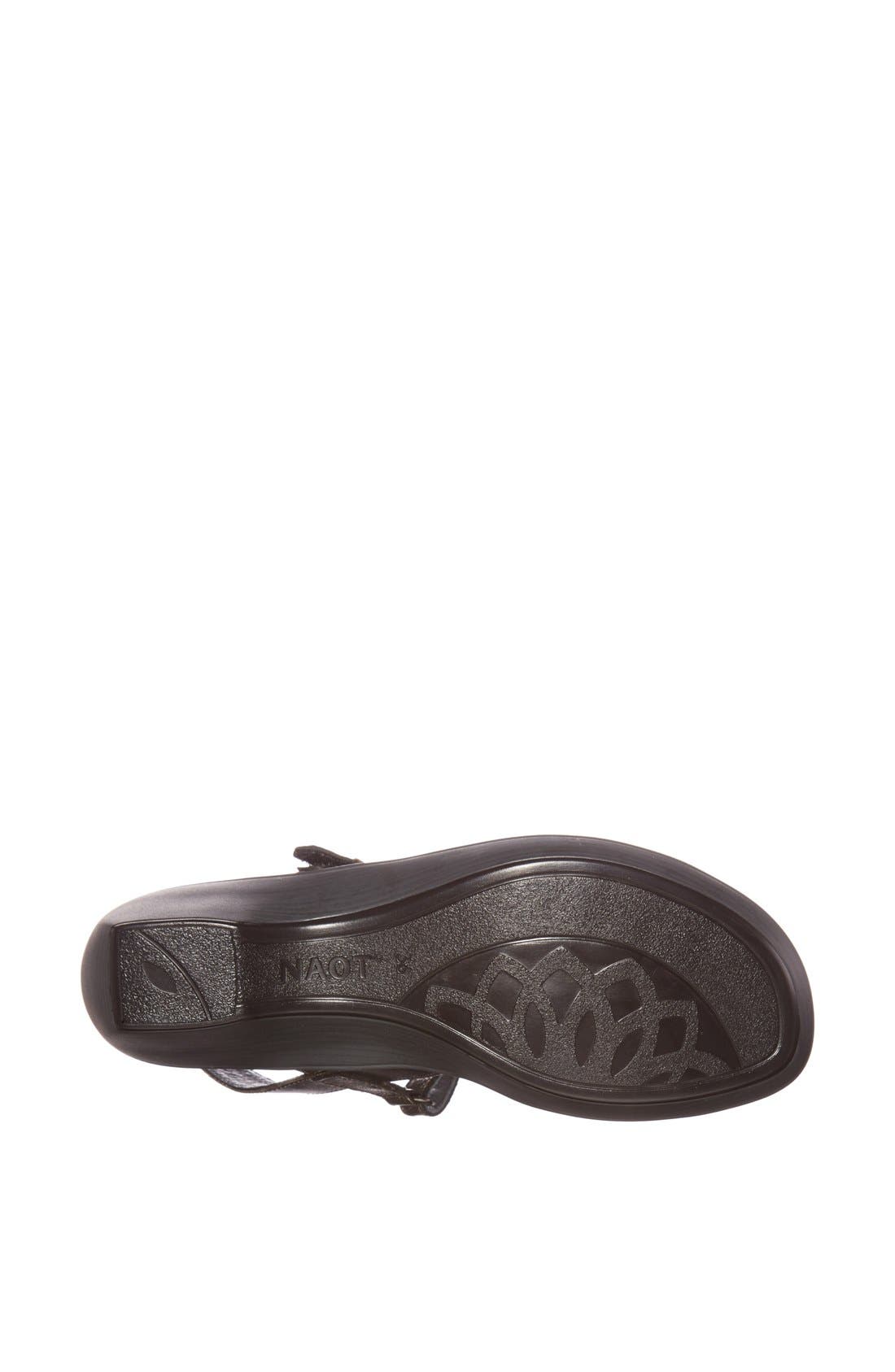 Naot 'Reserve' Sandal, Alternate, color, 