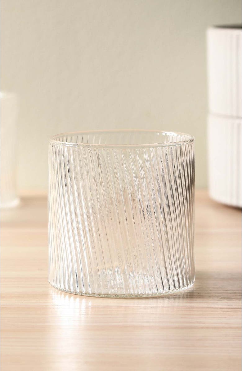 Stone Lain Haven Stoneware 16-Piece Dinnerare Set with Glasses, Alternate, color, Beige