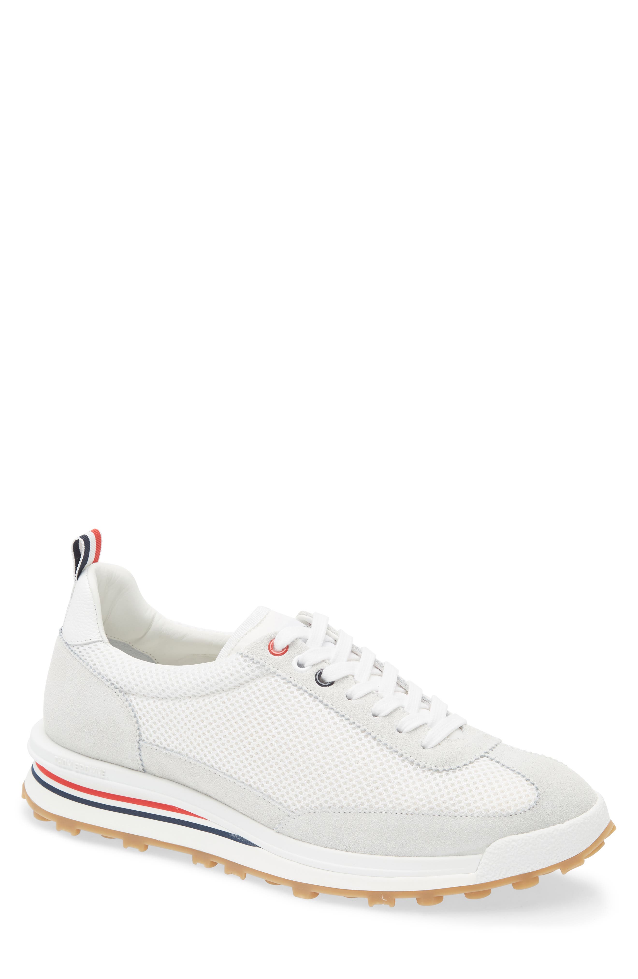 Thom Browne Tech Runner Sneaker, Main, color, White