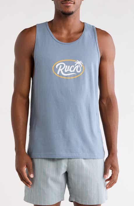 Frond Script Graphic Tank