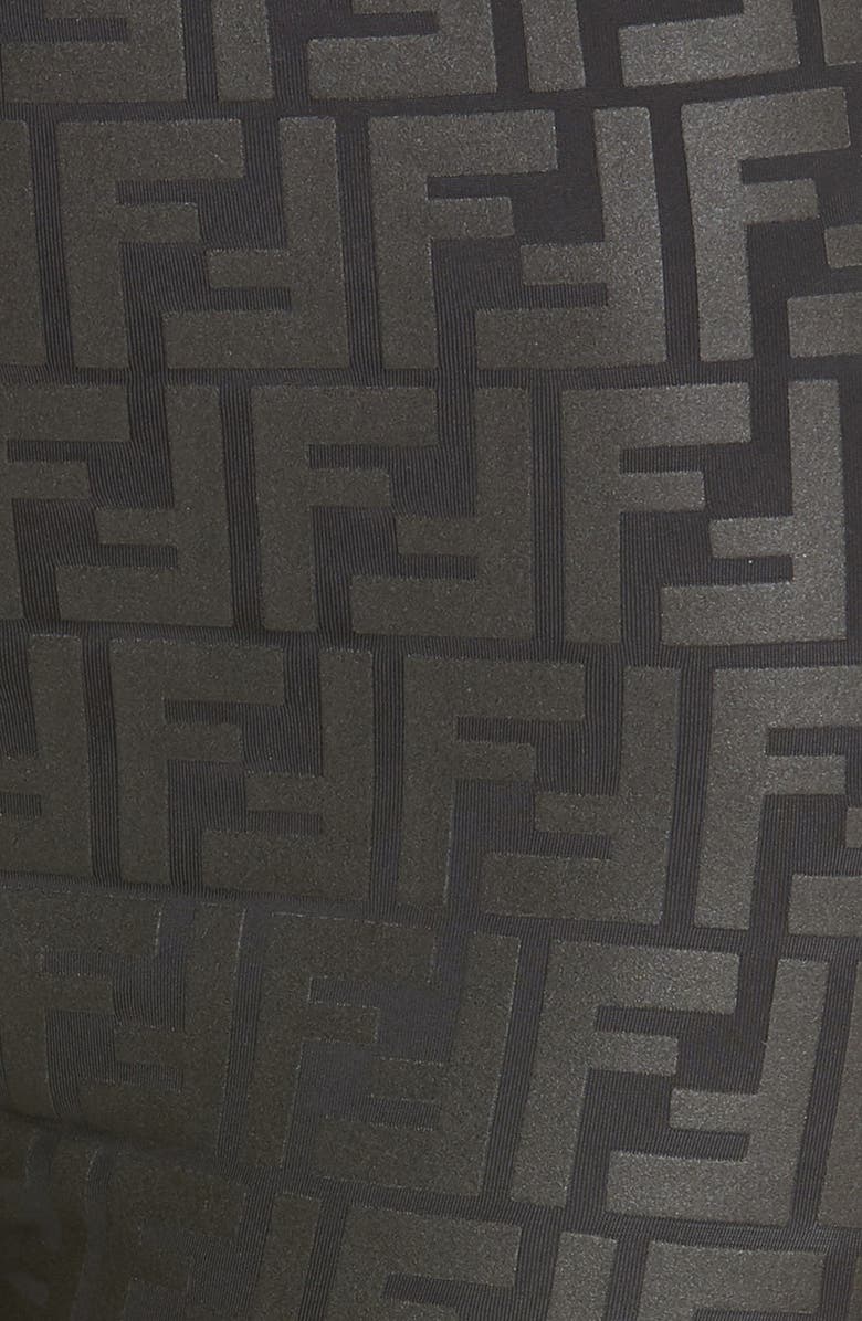 Fendi rama FF Logo Bike Shorts, Alternate, color, 