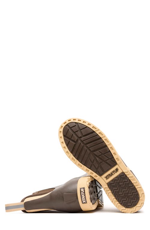 Xtratuf Wheelhouse Waterproof Ankle Deck Boot In Brown