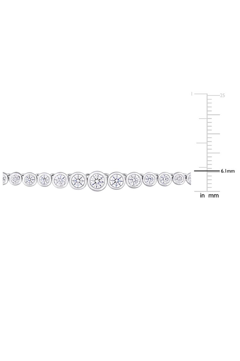 Dew Created Moissanite Necklace, Alternate, color, WHITE
