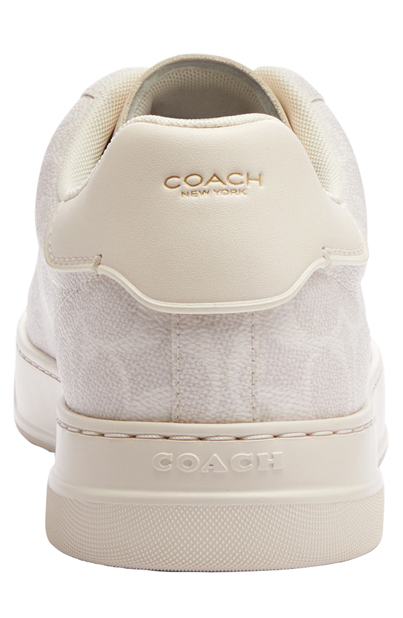 COACH High Line Signature Sneaker, Alternate, color, Off White