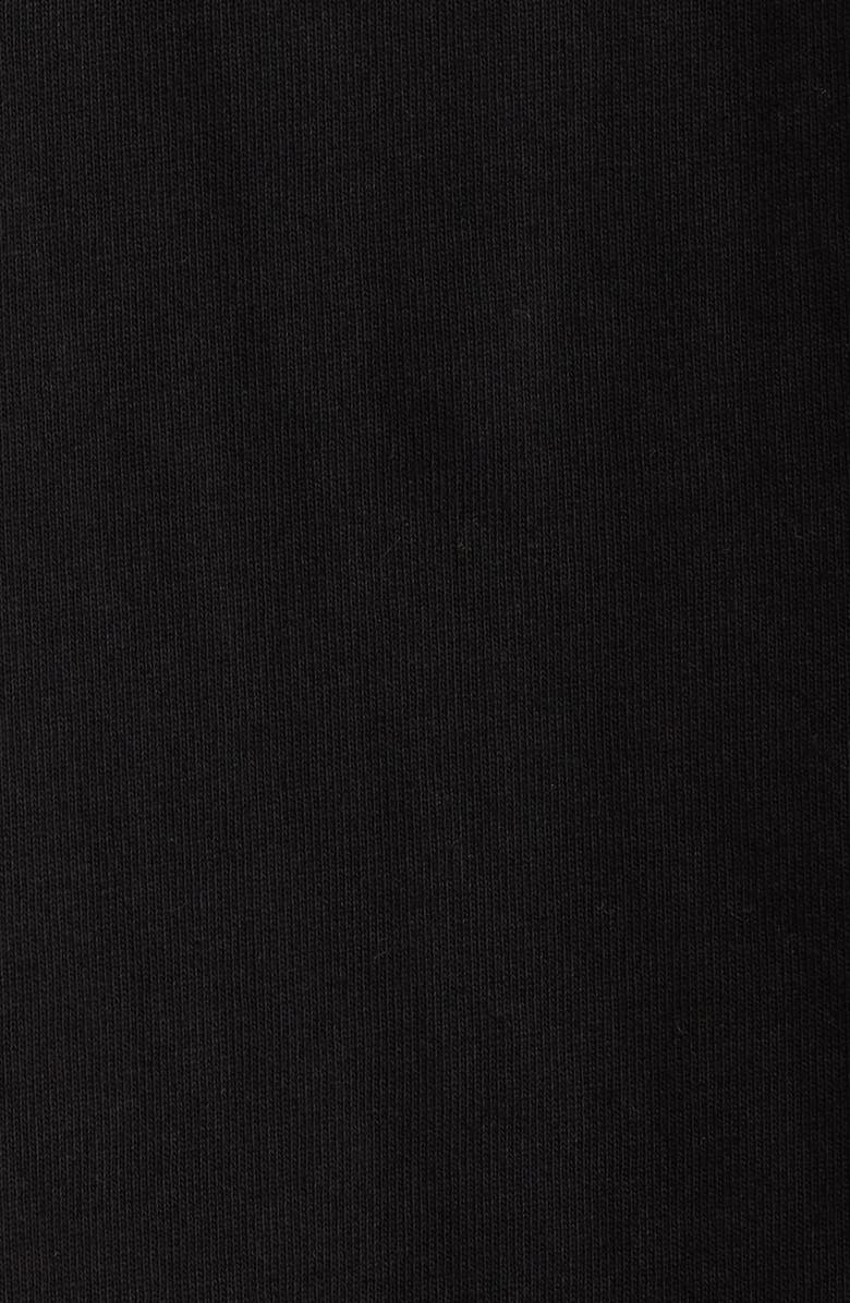 PLEASURES Outline Embroidered Logo Heavyweight Cotton T-Shirt, Alternate, color, Black